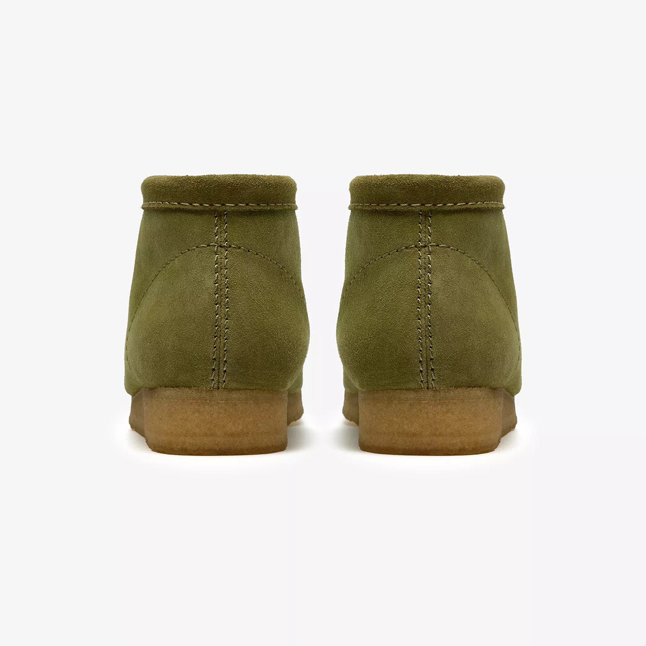 Wallabee Boot - Green Suede