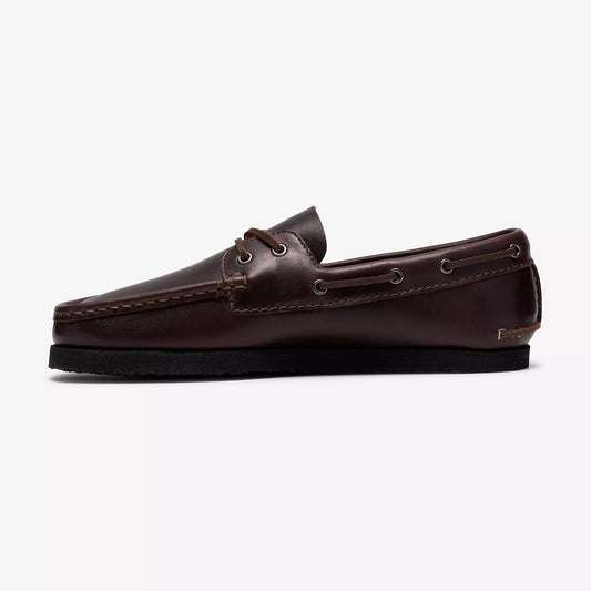 Godney Boat - Brown Leather