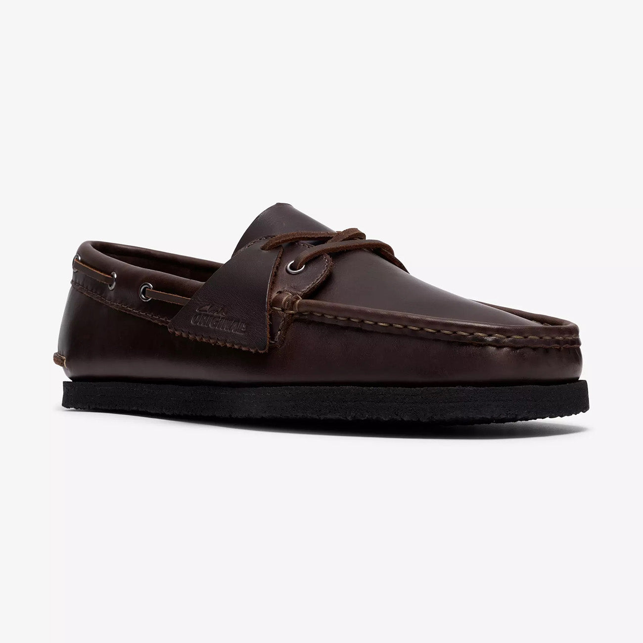 Godney Boat - Brown Leather