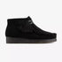 Women's Wallabee Boot - Black Suede