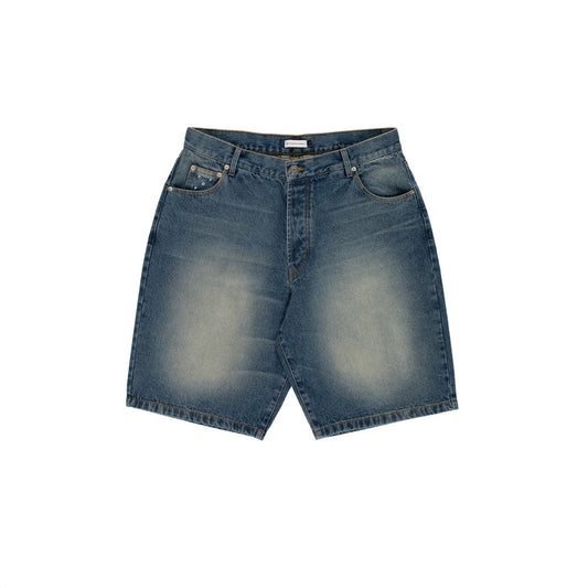 Longer DRS Short - Washed Denim