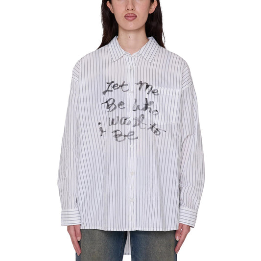 Carlotta Stripe Shirt - White Multi