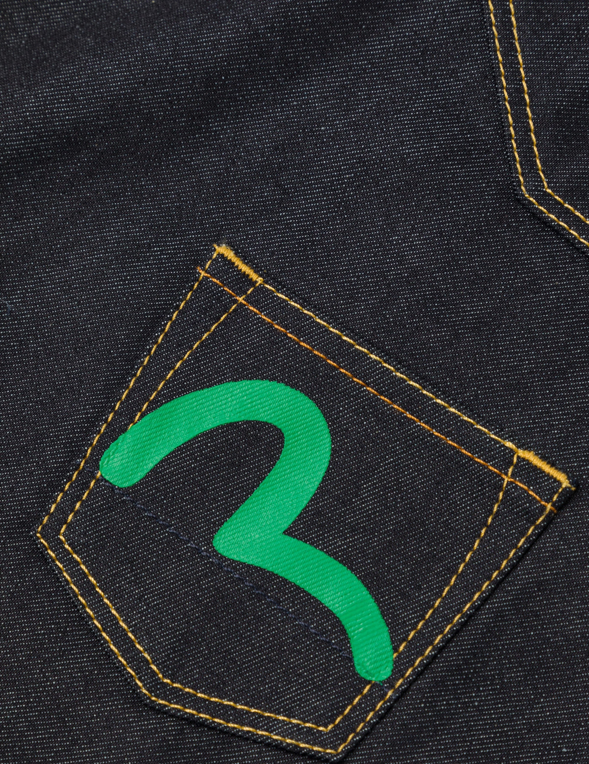 Multi Pocket Seagull Jeans - Regular Fit - Raw Indigo