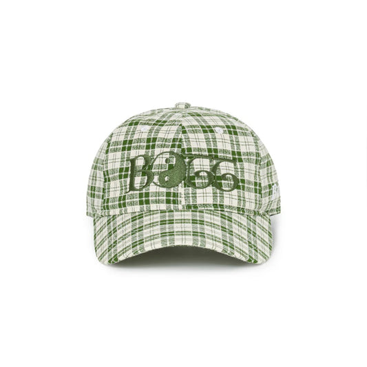 2Y Plaid 6-Panel Cap - Green