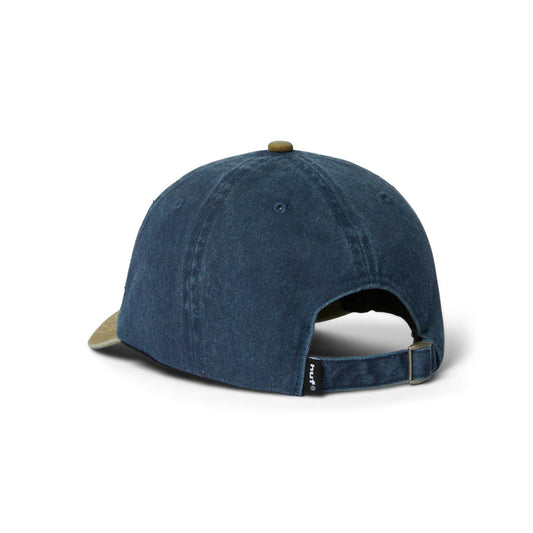 Two Tone 89 Washed 6 Panel Hat - Navy
