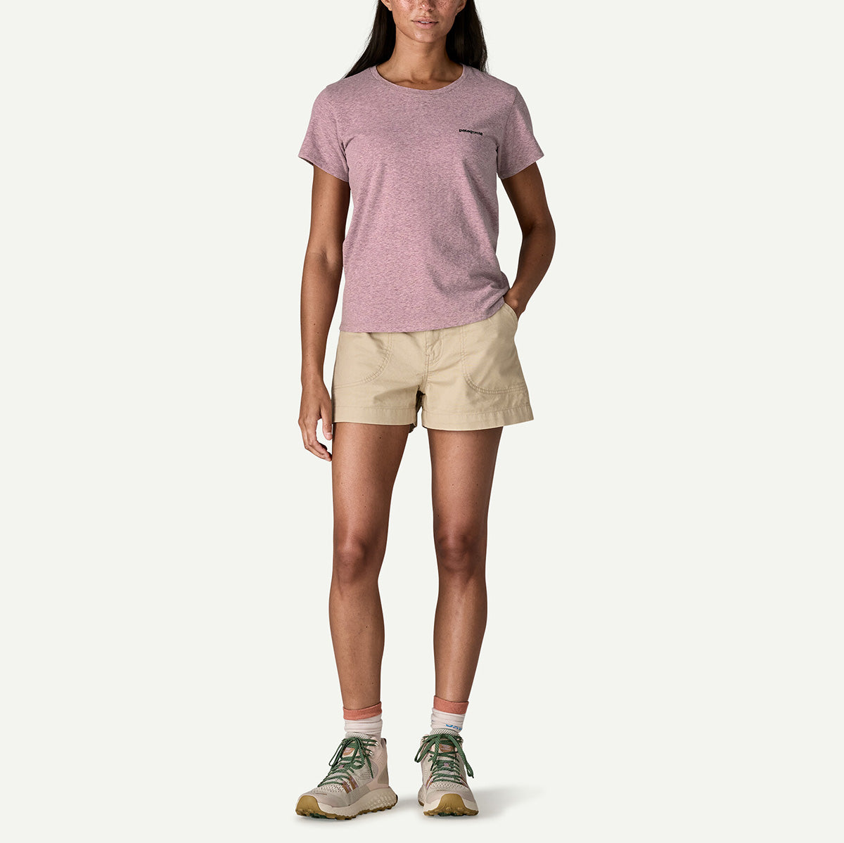 W's P-6 Logo Responsibili-Tee - Quiet Violet
