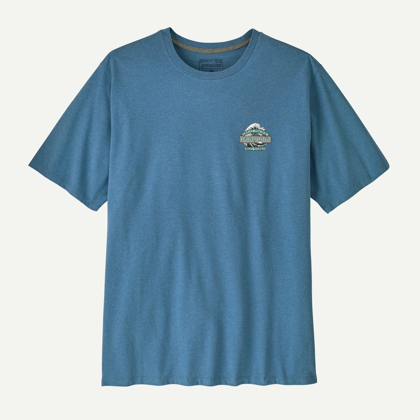 M's Great Waves Responsibili-Tee - Shore Blue