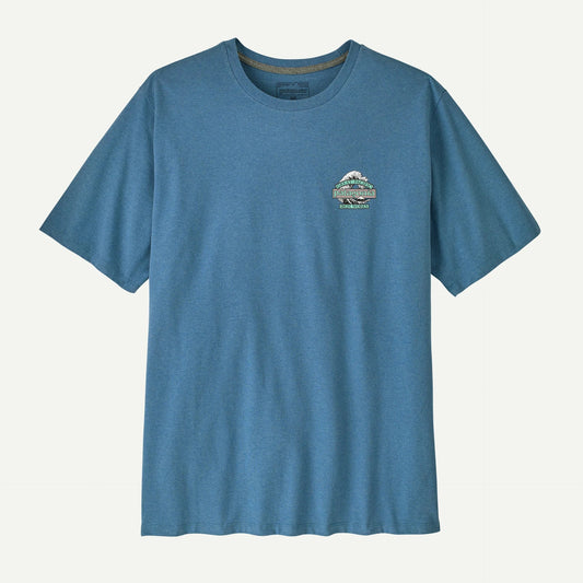 M's Great Waves Responsibili-Tee - Shore Blue