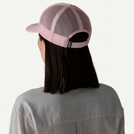 P-6 Logo Trucker Hat - White / Quiet Violet