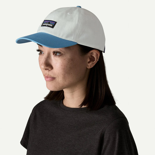 P-6 Label Trad Cap - Birch White w/Shore Blue