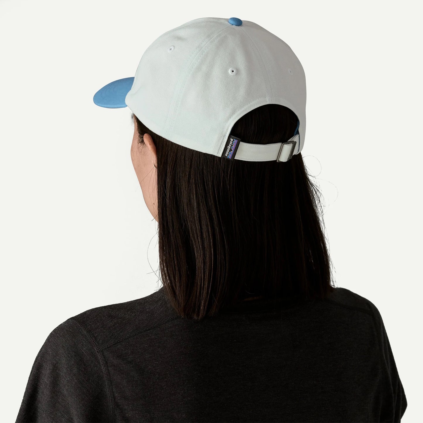 P-6 Label Trad Cap - Birch White w/Shore Blue