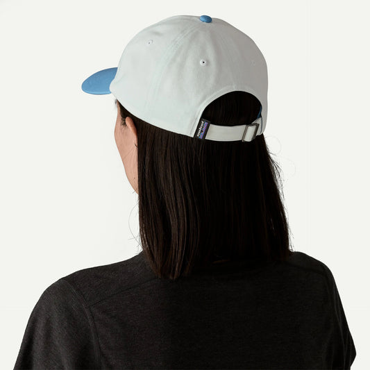 P-6 Label Trad Cap - Birch White w/Shore Blue