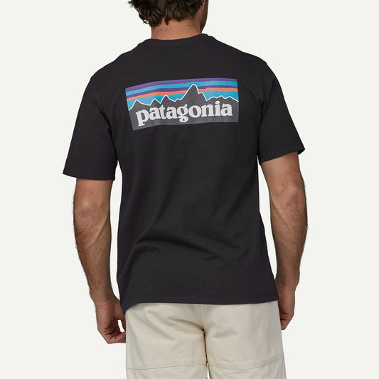 Men's P-6 Logo Responsibili-Tee - Black