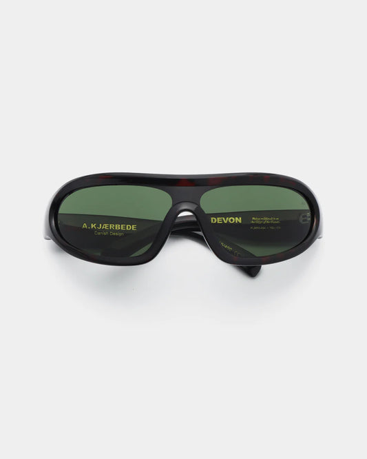 Devon Sunglasses - Demi Tortoise