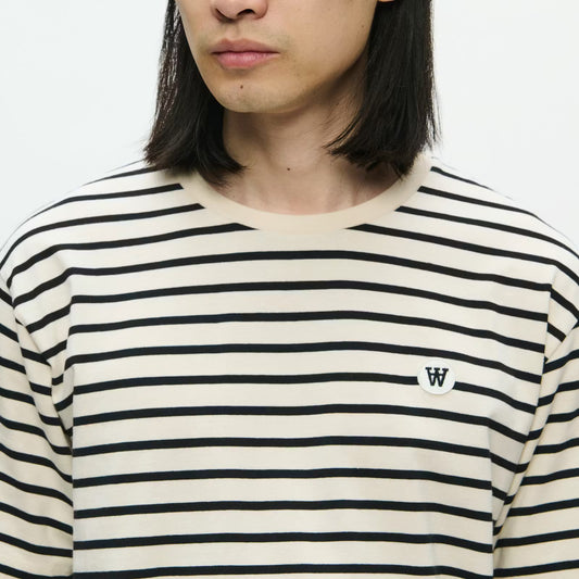 WWAce Stripe Tee - Black Beauty