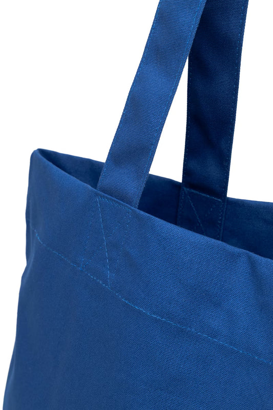 WWConner Italic Tote Bag - Navy Peony