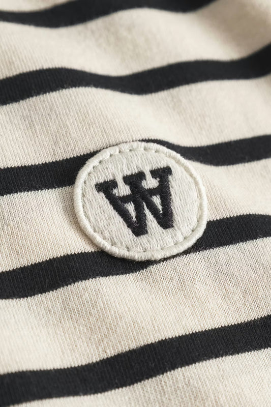 WWAce Stripe Tee - Black Beauty