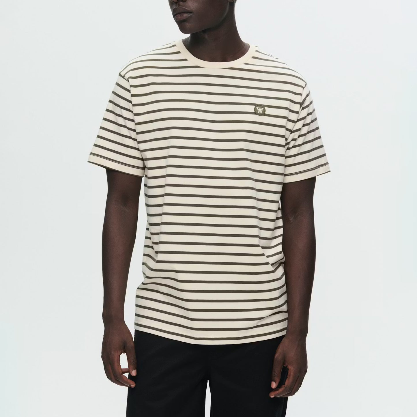 WWAce Stripe Tee - Grape Leaf