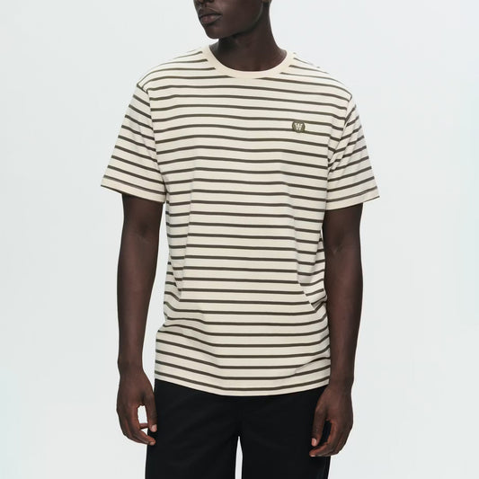 WWAce Stripe Tee - Grape Leaf