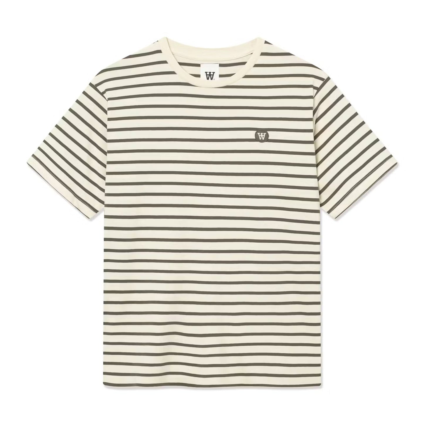 WWAce Stripe Tee - Grape Leaf