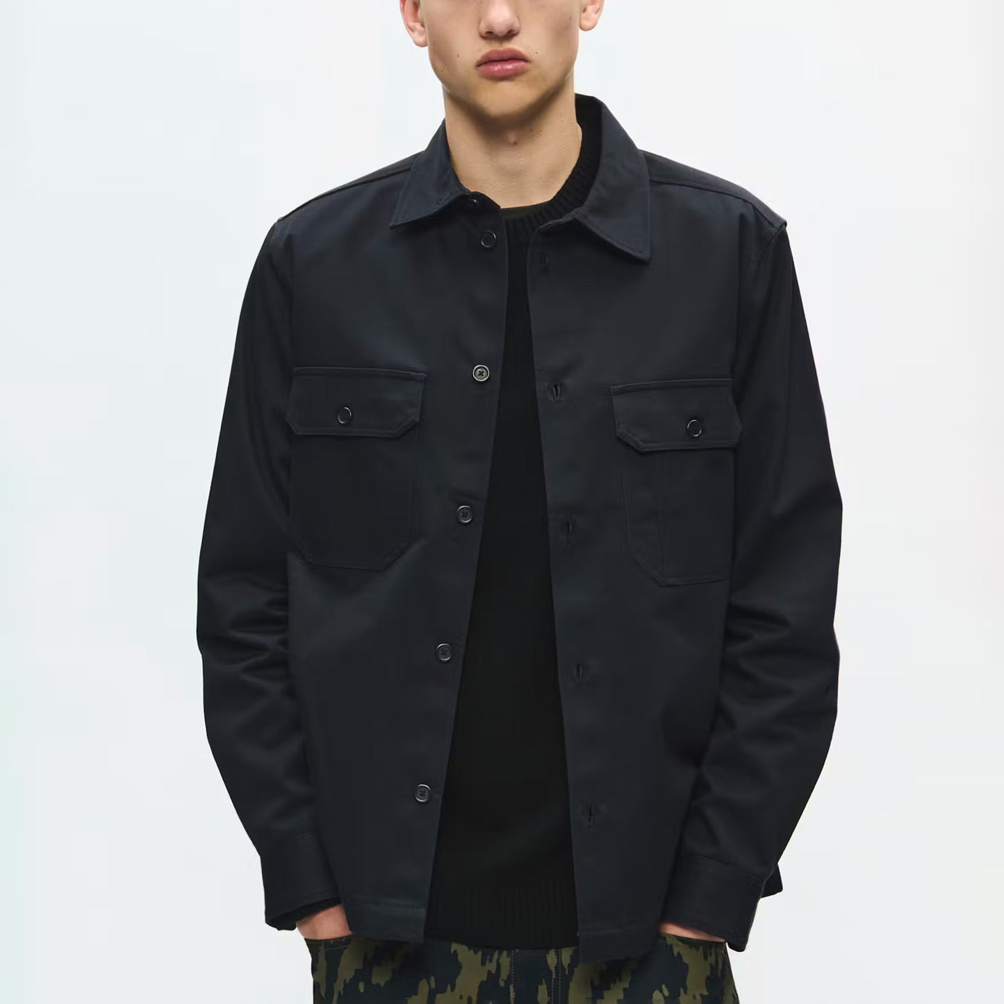 WWClay overshirt - Salute Blue