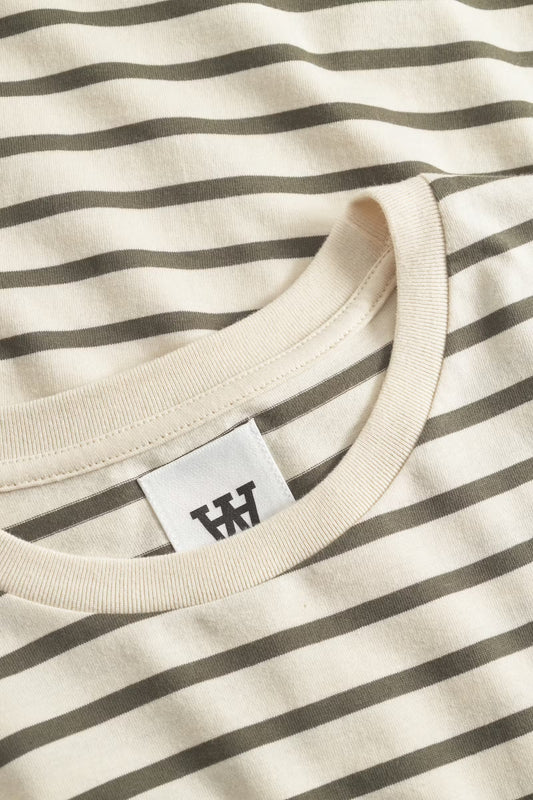 WWAce Stripe Tee - Grape Leaf