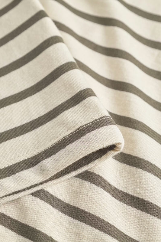 WWAce Stripe Tee - Grape Leaf
