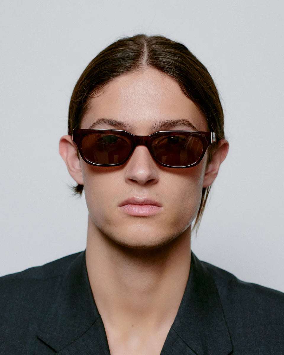 Bror Sunglasses - Brown / Demi Light Brown Transparent