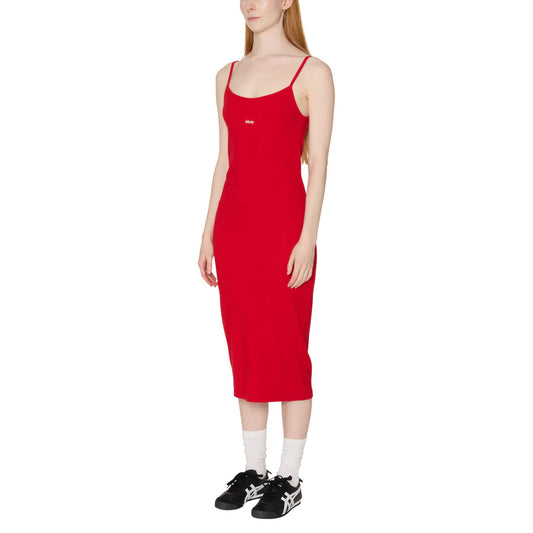Bianca Long Tank Dress - Cherry