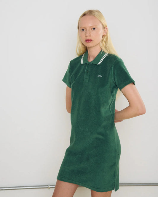 Lucia Polo Dress - Green