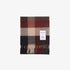 Norse Moon Merino Lambswool Checked Scarf - Espresso