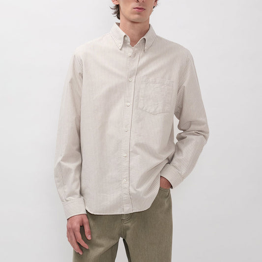 Norse Standard Oxford BD Shirt - Dark Dust Green