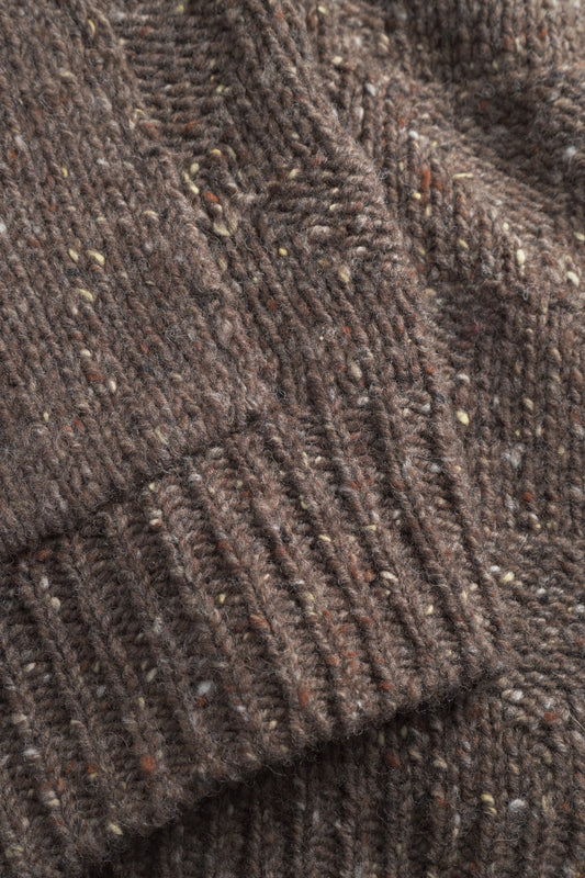 Erik Donegal Diamond Jacket - Seal Brown