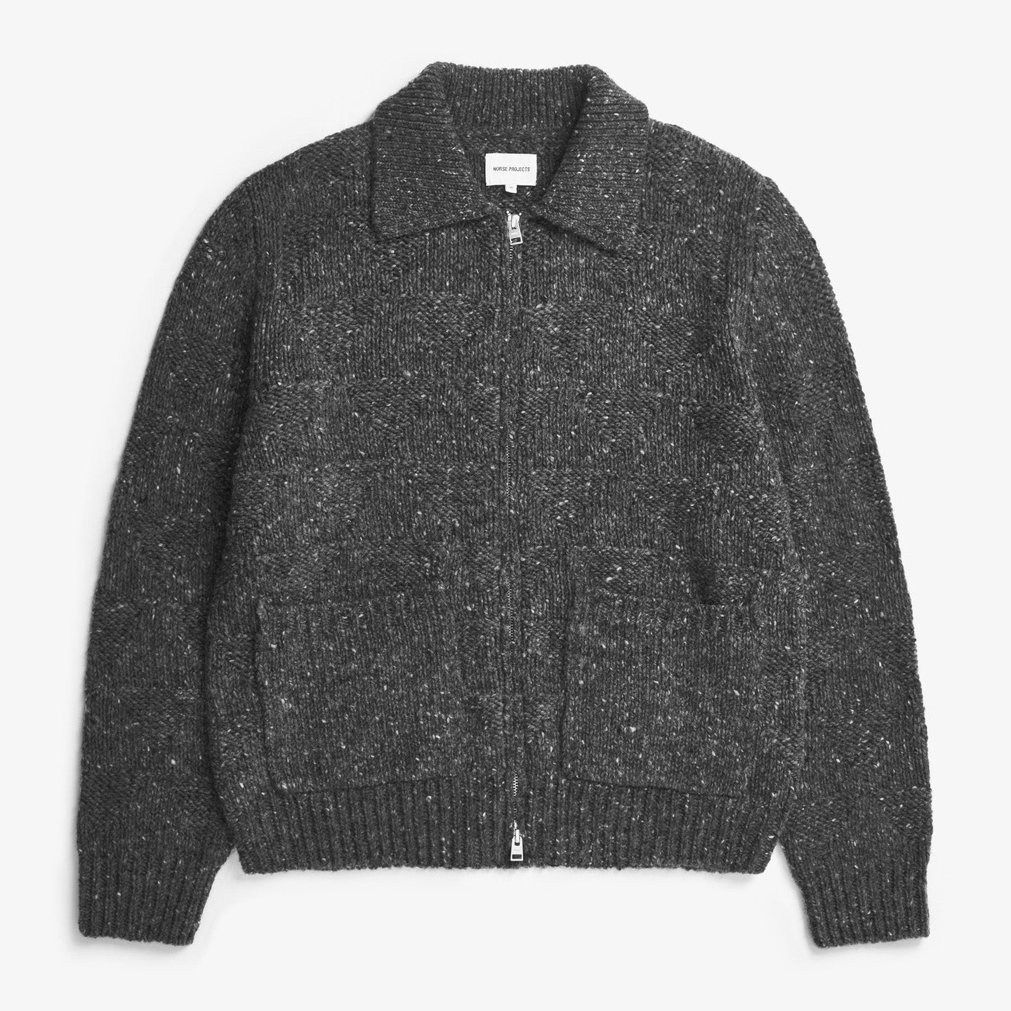 Erik Donegal Diamond Jacket - Charcoal Grey