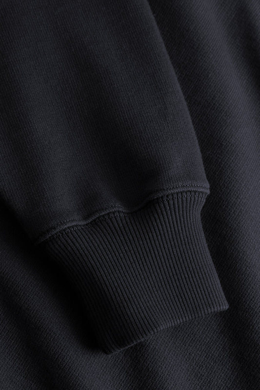Tyr Relaxed Organic Loopback Raglan Crew - Dark Navy