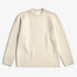 Sigurd Military Rib Crew Neck - Ecru
