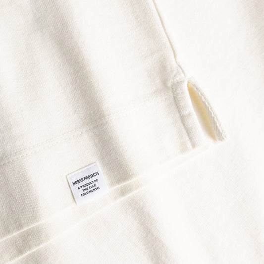 Isefjord Compact Cotton LS Polo - Ecru