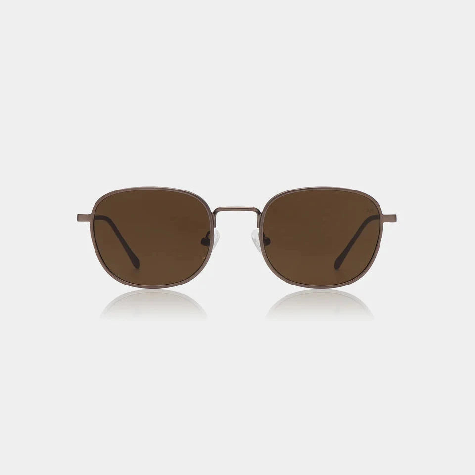 Hello Sunglasses - Matte Brown