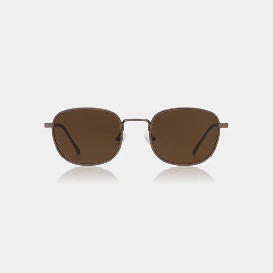 Hello Sunglasses - Matte Brown
