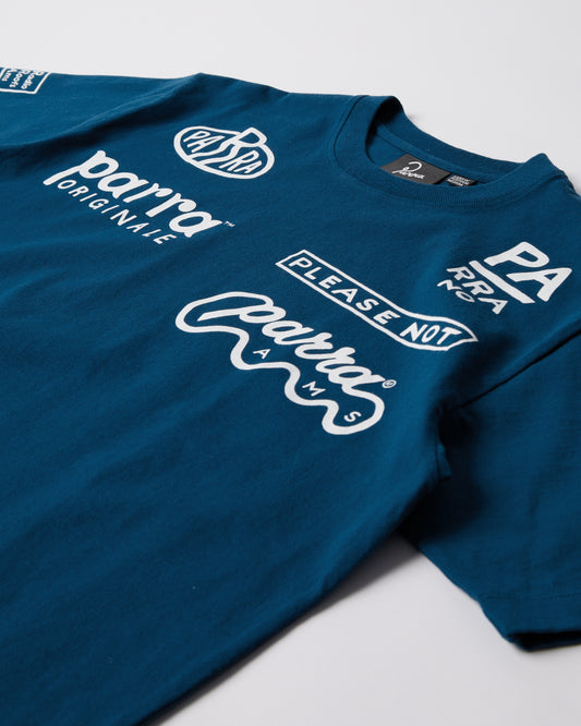 Media training t-shirt - Blue
