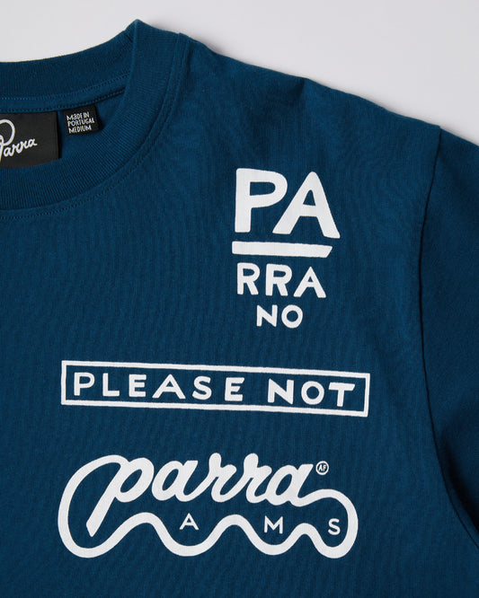Media training t-shirt - Blue
