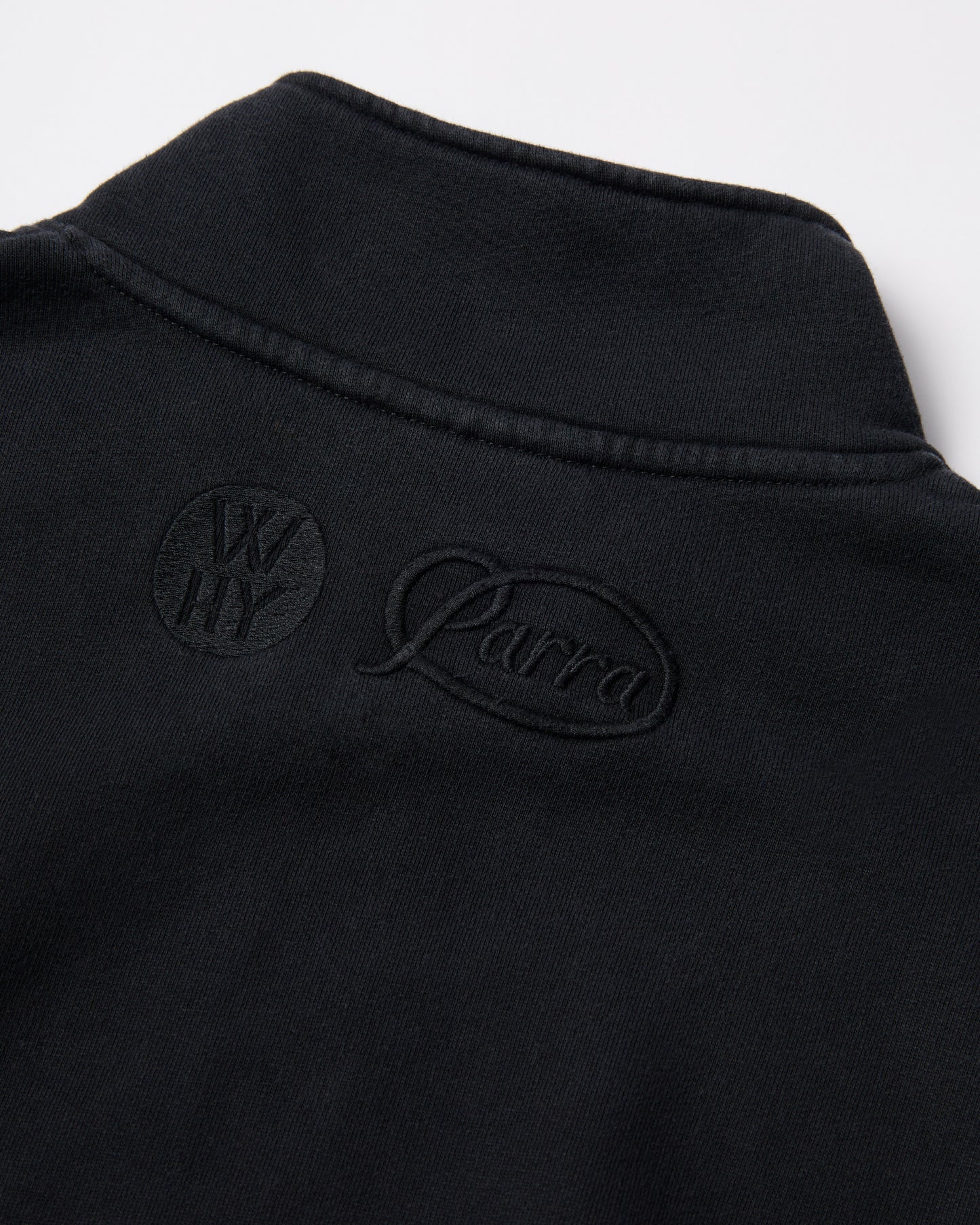 Media training quarter zip pullover - Black