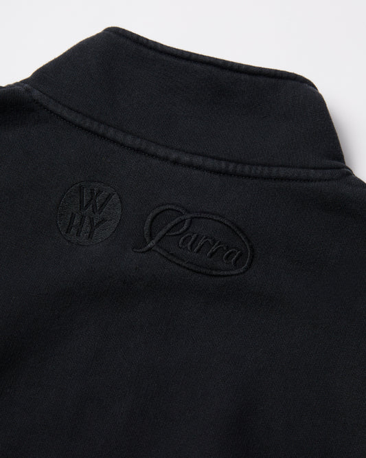 Media training quarter zip pullover - Black