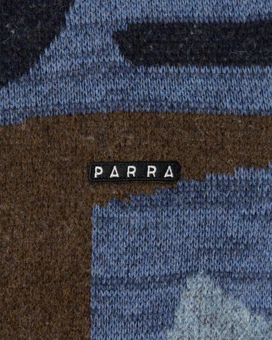Detached knitting pullover - Blue