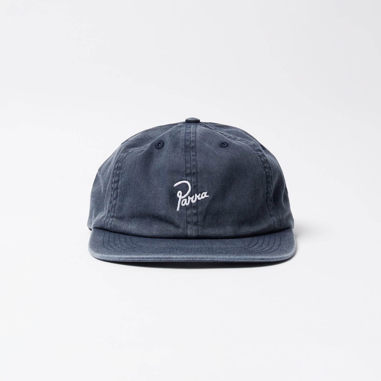 Signature 6 panel hat 25 - Blue