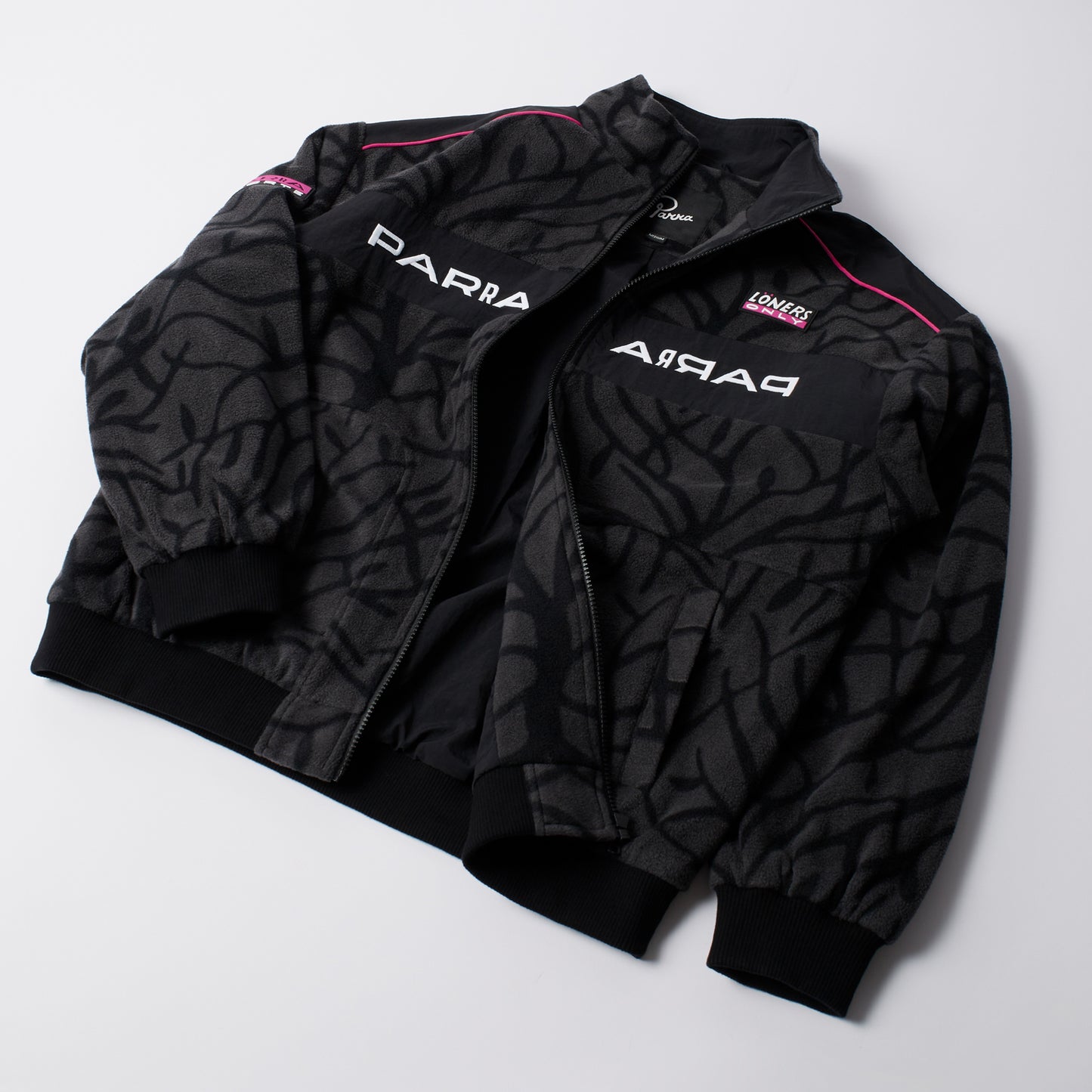 Loners Only Fleece Jacket - Black