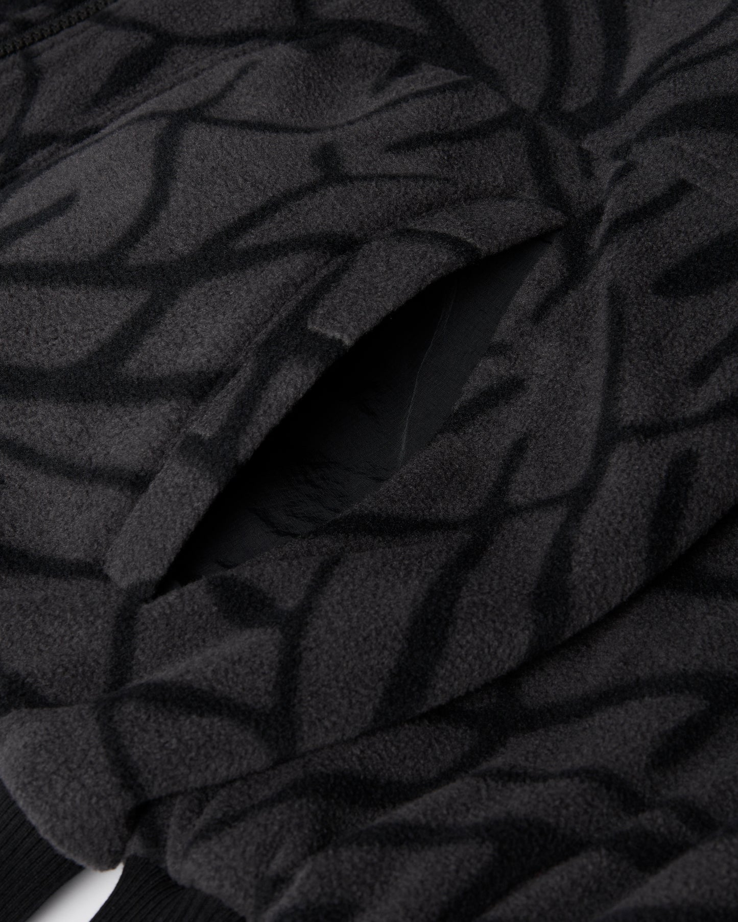 Loners Only Fleece Jacket - Black