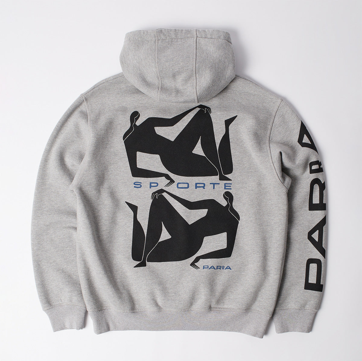 Parra Sporte Hooded Sweatshirt - Heather Grey