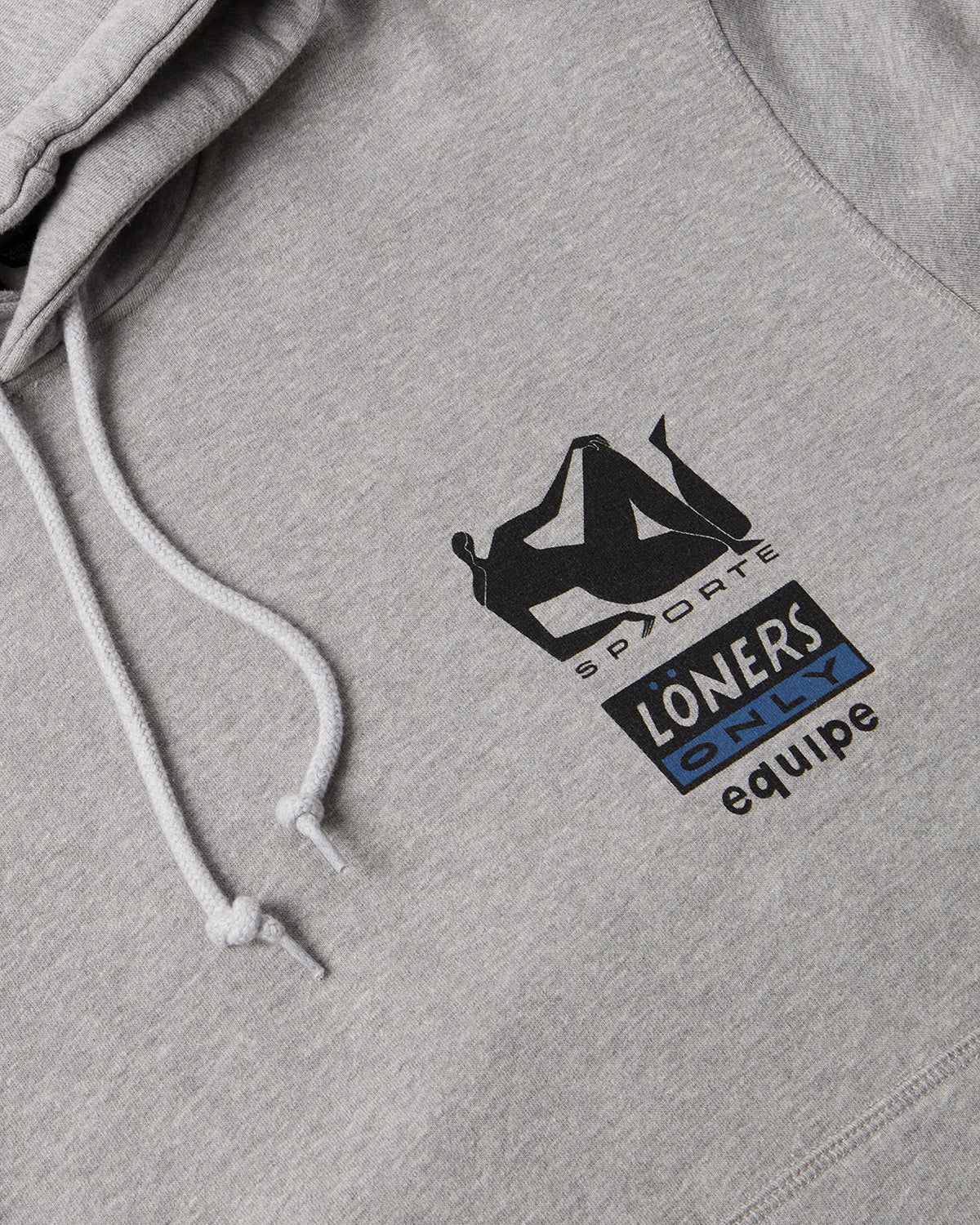 Parra Sporte Hooded Sweatshirt - Heather Grey