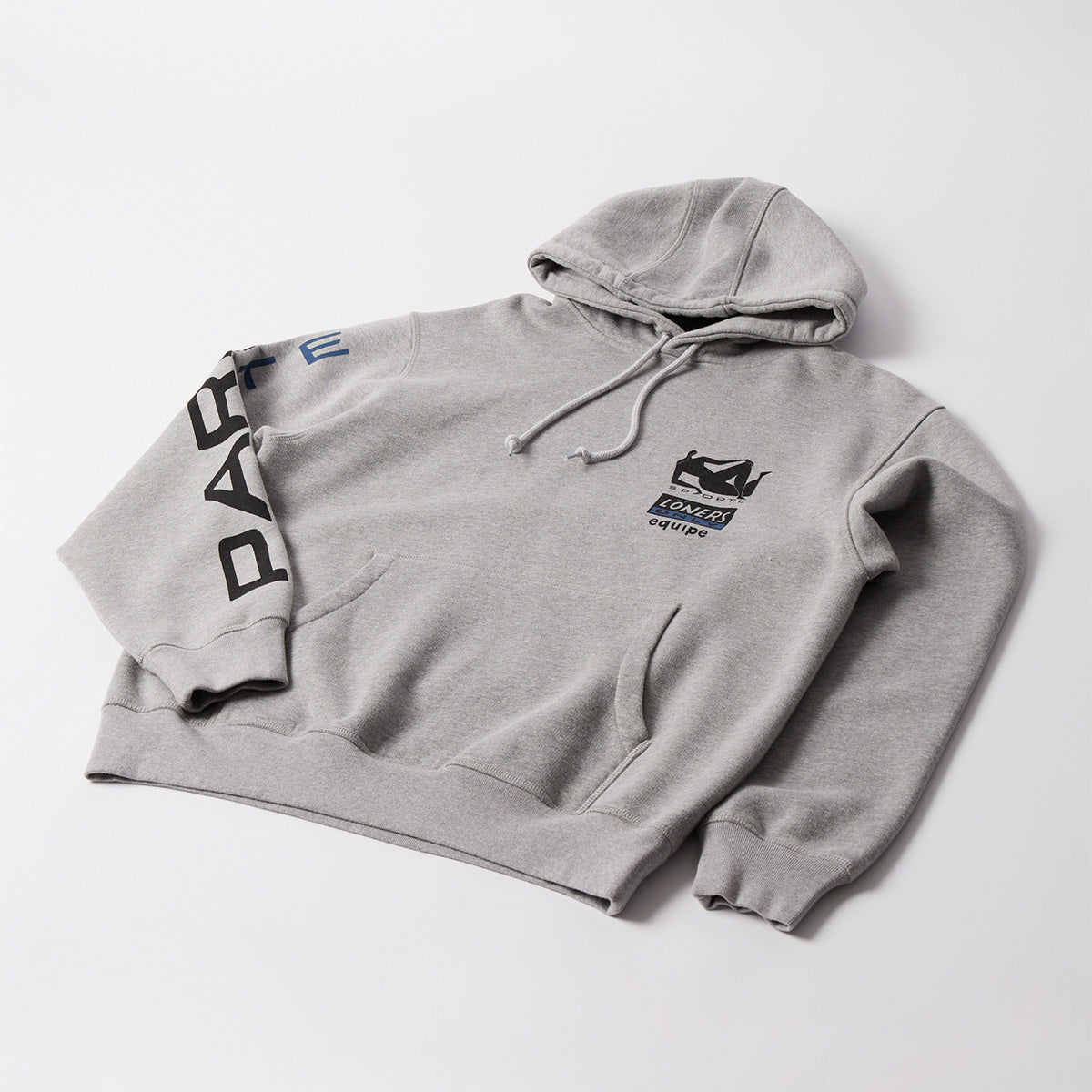 Parra Sporte Hooded Sweatshirt - Heather Grey